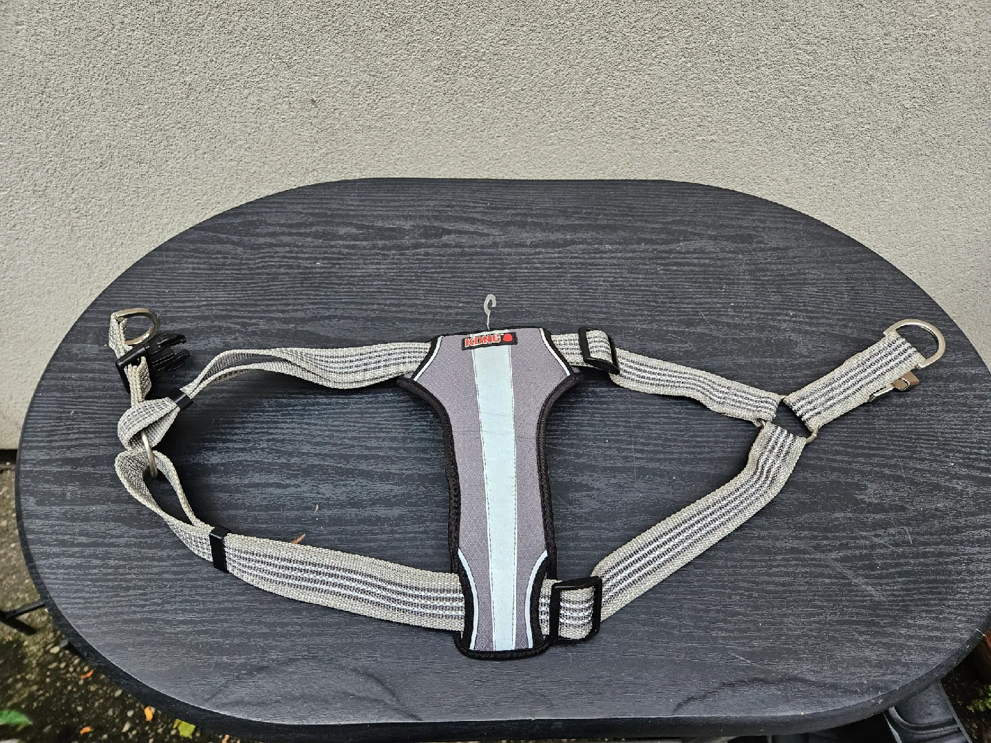 KONG Reflective Pocket Dog Harness - Gray  M image indicator(2)