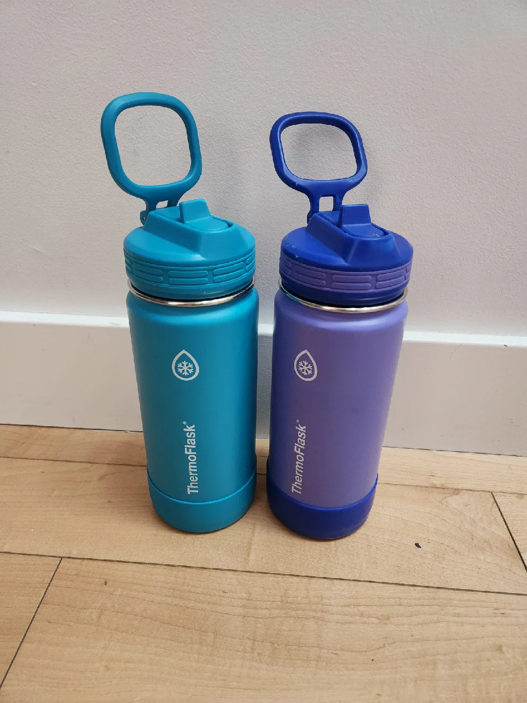 ThermoFlask Kids Straw Lid Water Bottles - 16 oz thumbnail