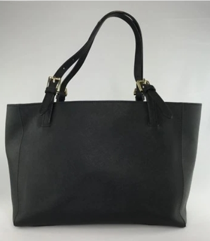 Tory Burch Black Leather Tote Bag - photo 4