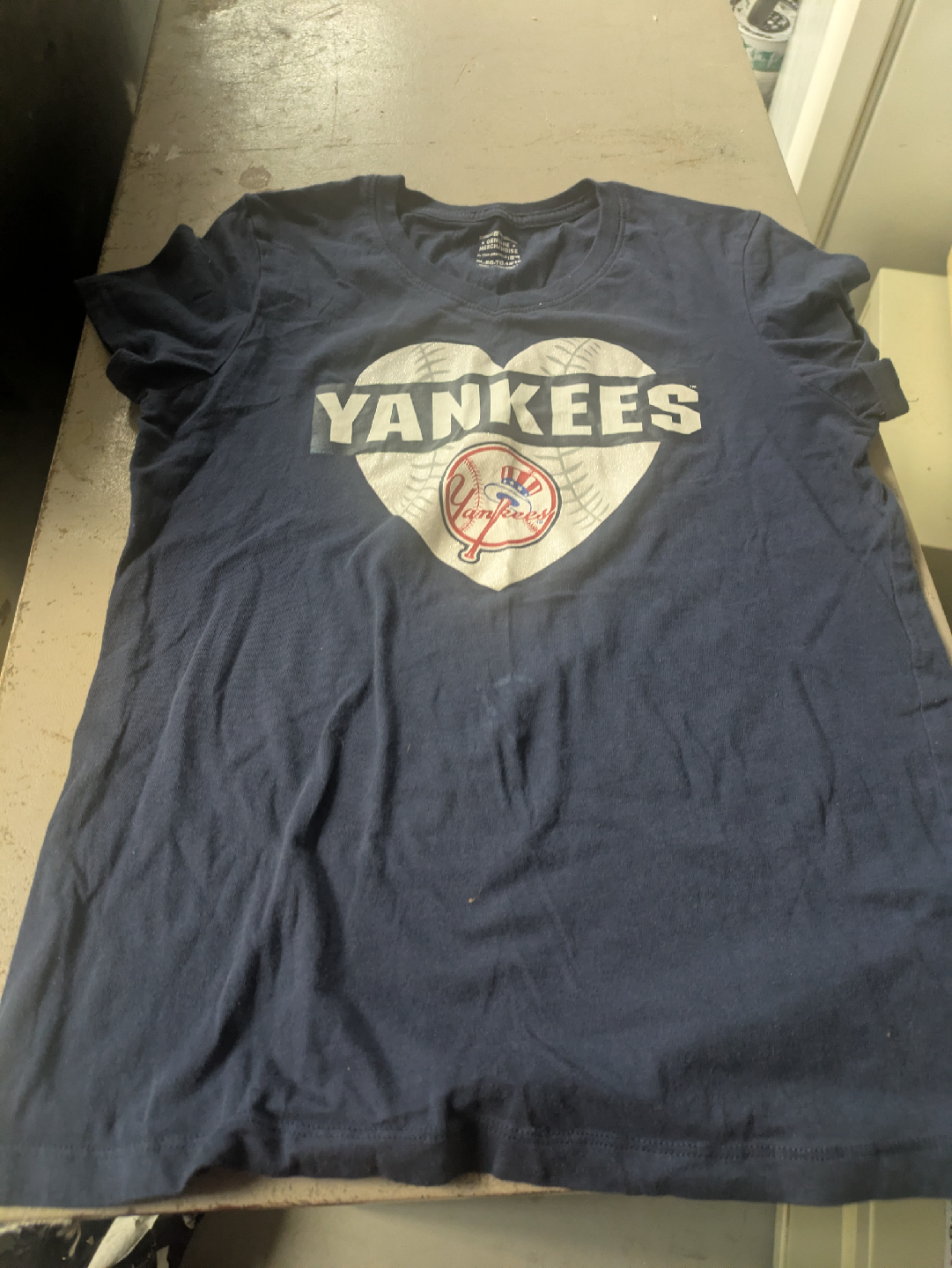 Yankees Woman T-Shirt XL 14/16