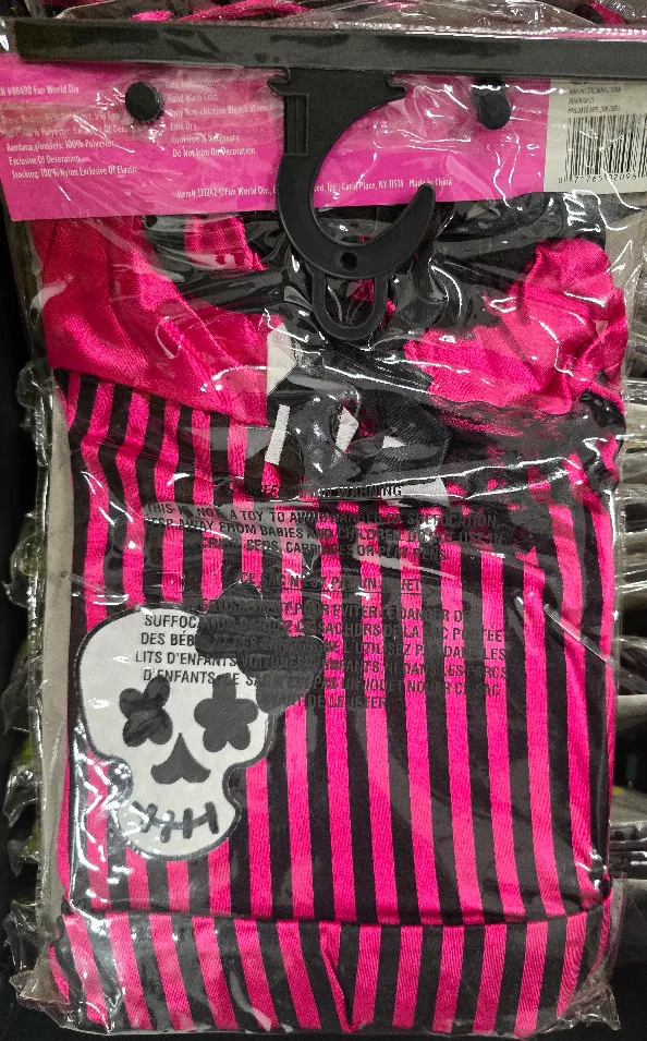 Rockin' Skull Pirate Costume - Size 12-14 image indicator(2)