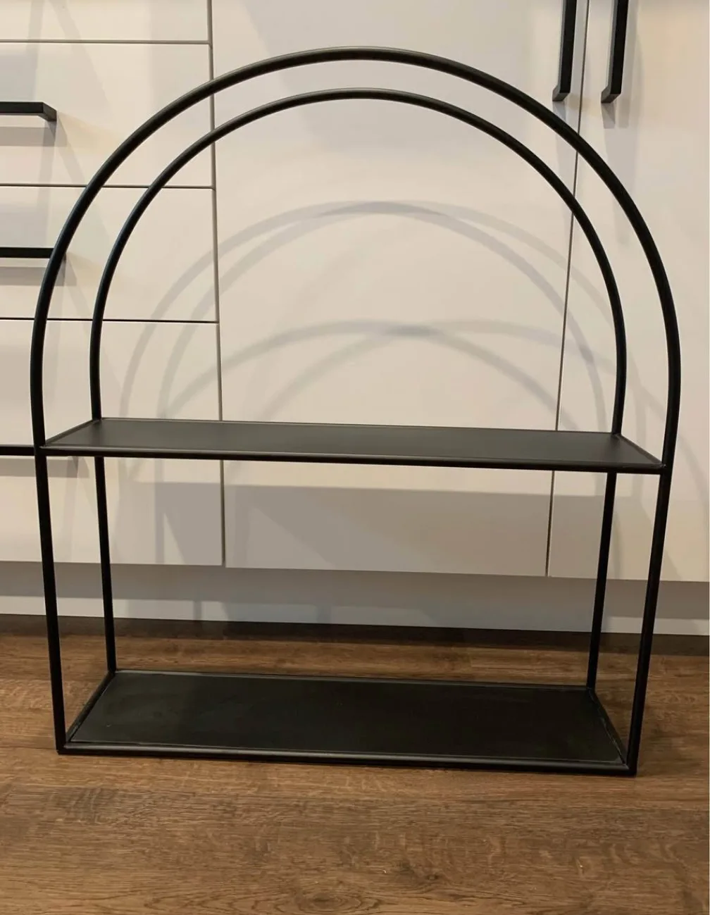 Modern Arch Metal Wall Shelf image indicator(2)
