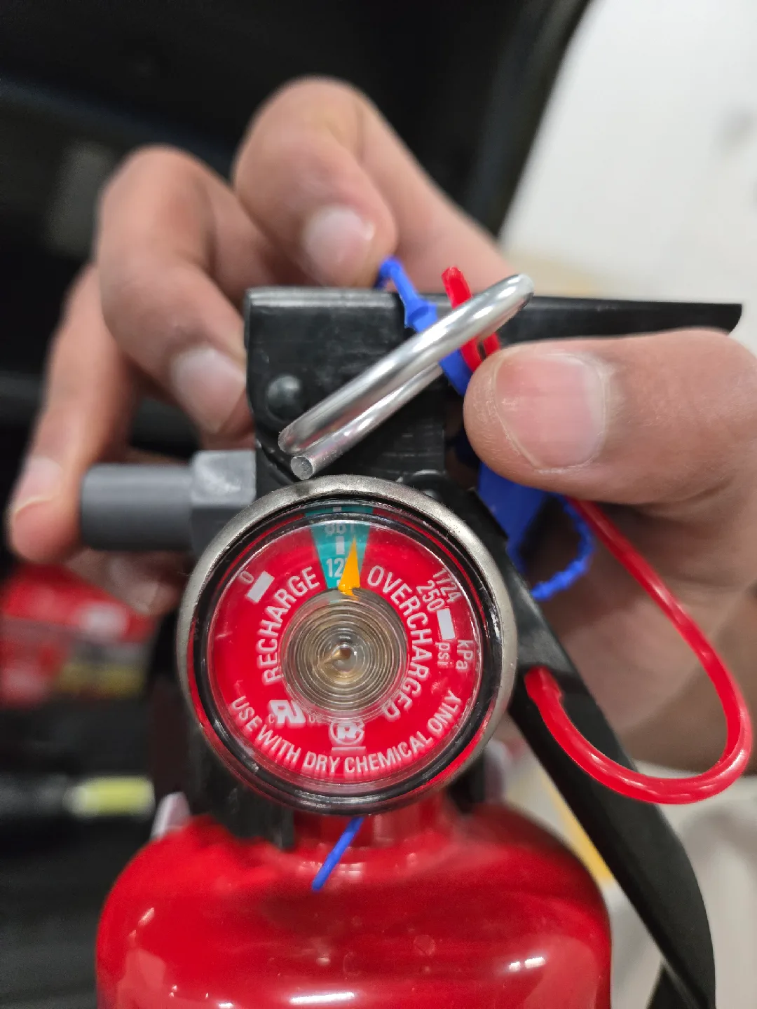 Red Fire Extinguisher - MFG 2025 image indicator(5)