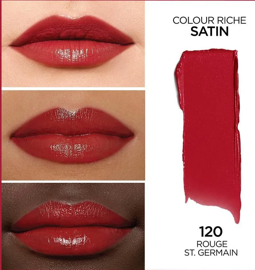 L'Oreal Colour Riche Satin Lipstick 3 for $11 image indicator(4)