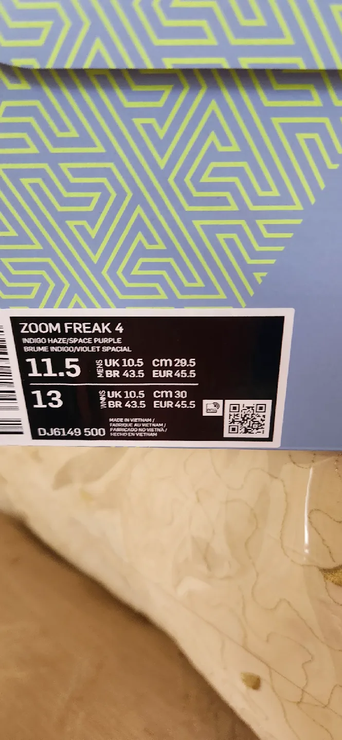 Nike Zoom Freak 4 Size 11.5 image indicator(3)