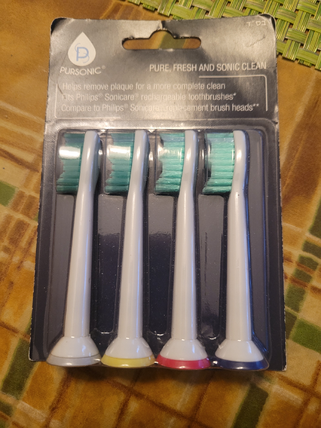 Pursonic Toothbrush Replacement Heads - Fits Philips Sonicare