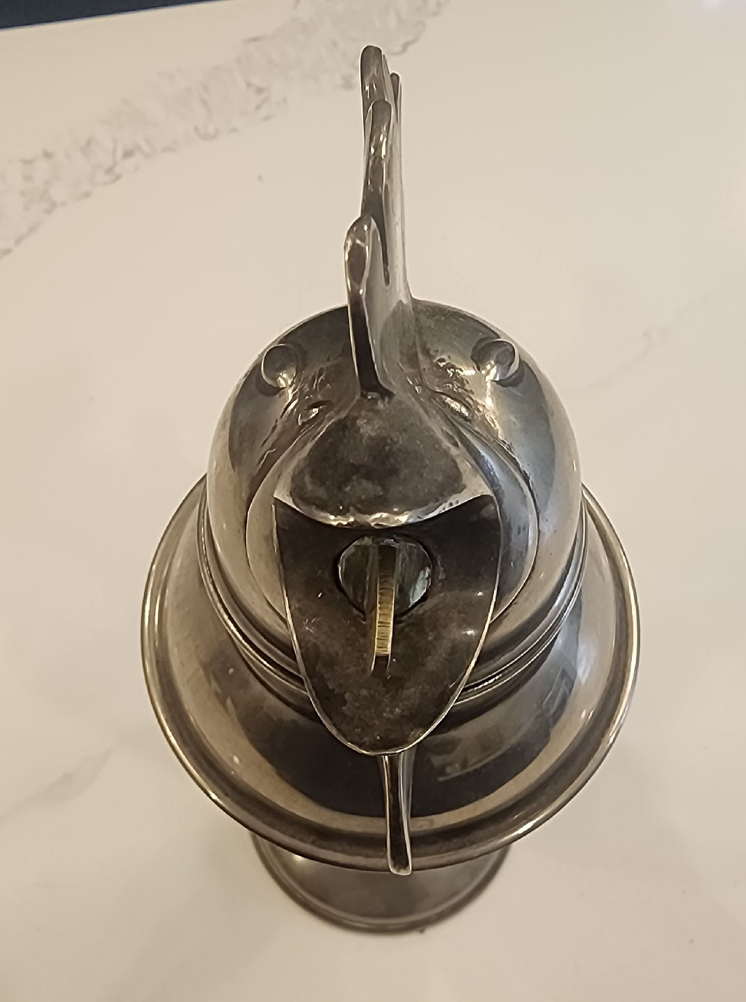 Vintage Silver Plated Rooster Cocktail Shaker - photo 3