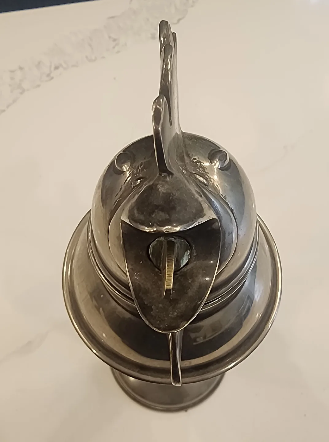 Vintage Silver Plated Rooster Cocktail Shaker image indicator(3)