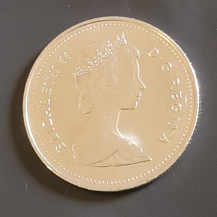 1984 Canada 50 Cents Coin thumbnail
