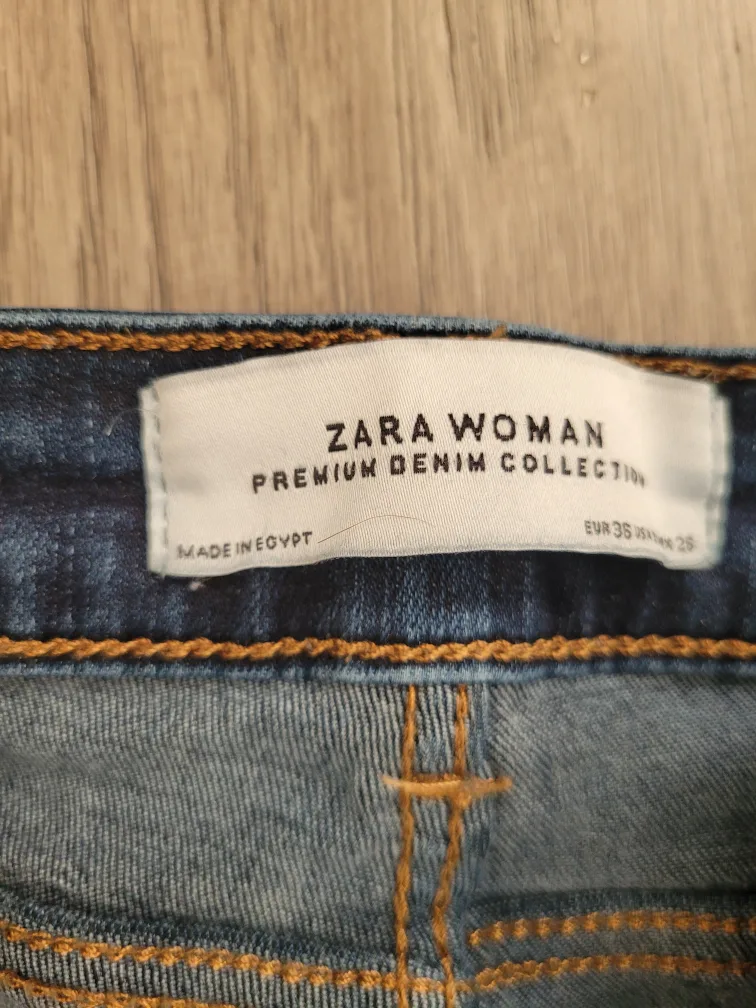 Zara Woman Premium Denim Jeans, Size 26 image indicator(4)