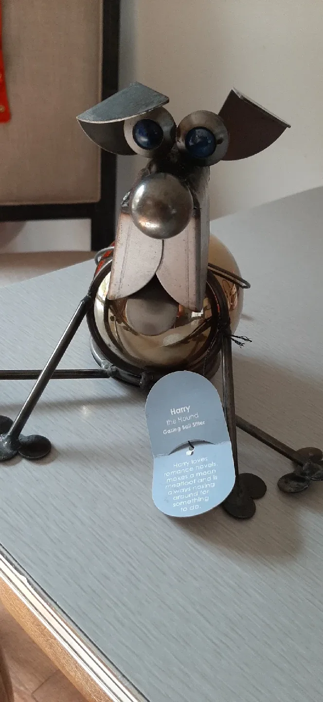 Metal Dog Sculpture from Flint Hills Studio image indicator(2)