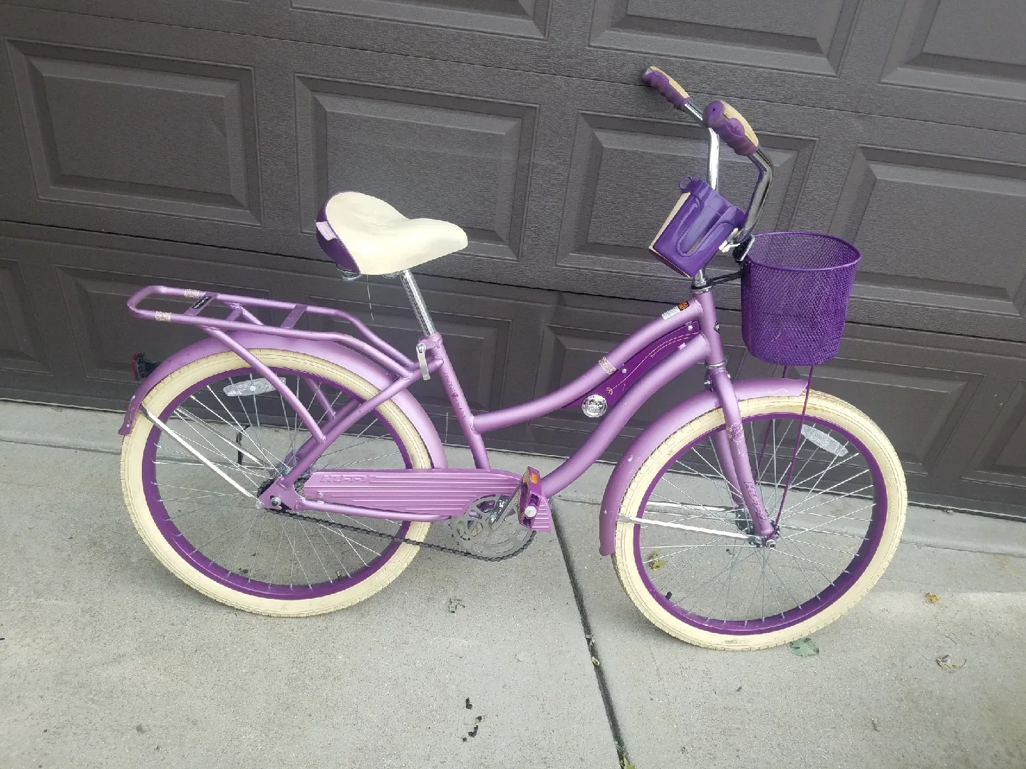 Purple Huffy Perfect Frame Cruiser Bike image indicator(2)