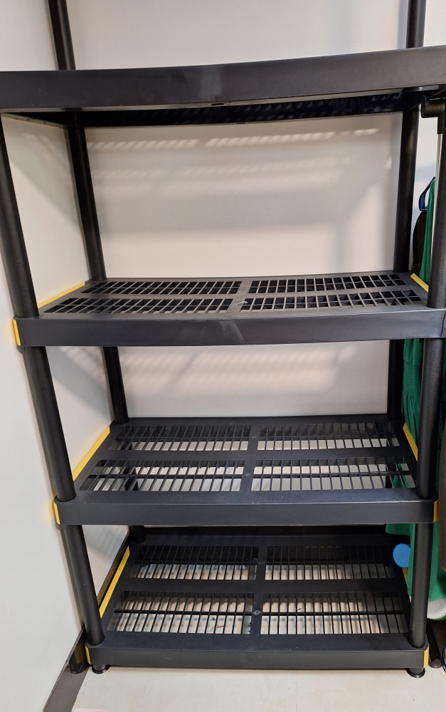 Black 5-Tier Storage Shelf - photo 3