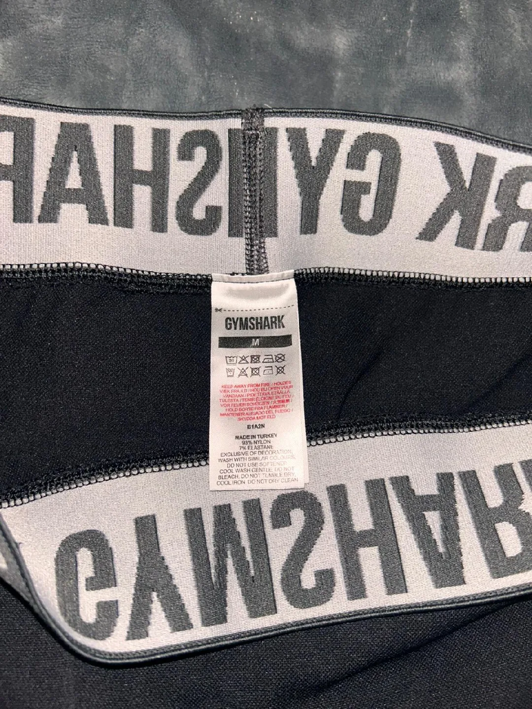 Gymshark Black Leggings - Size Medium image indicator(3)