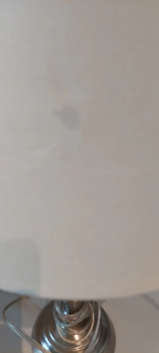 Table Lamp - Beige Shade, Silver Base image indicator(3)