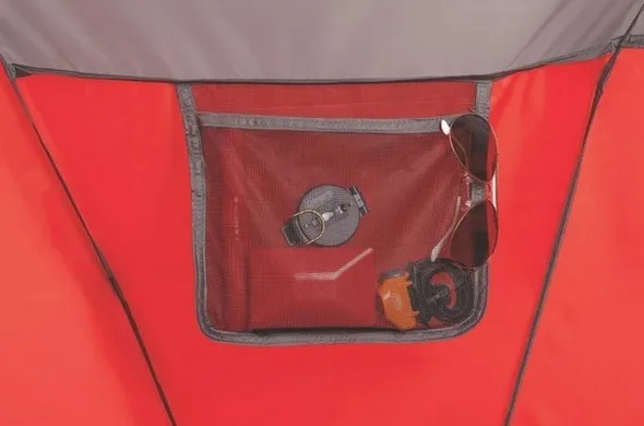 Coleman Bristol 8-Person Modified Dome with Hinged Door, Orange image indicator(6)