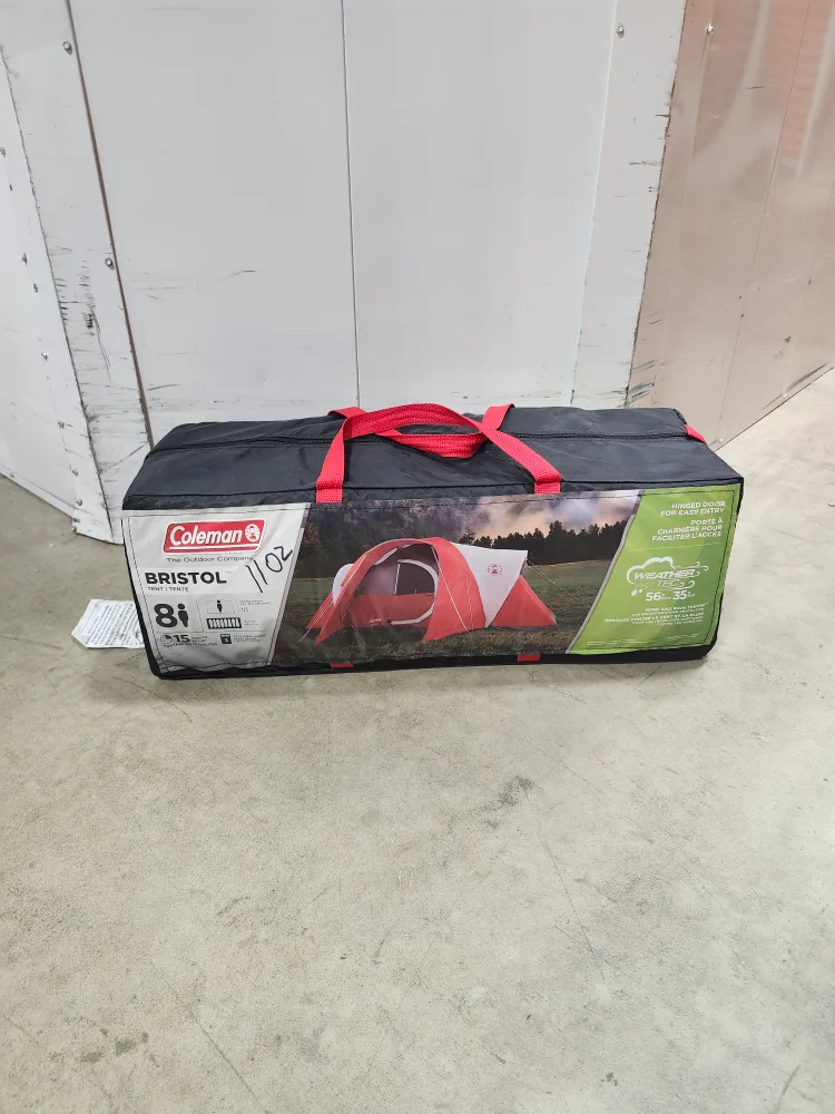 Coleman Bristol 8-Person Modified Dome with Hinged Door, Orange image indicator(7)