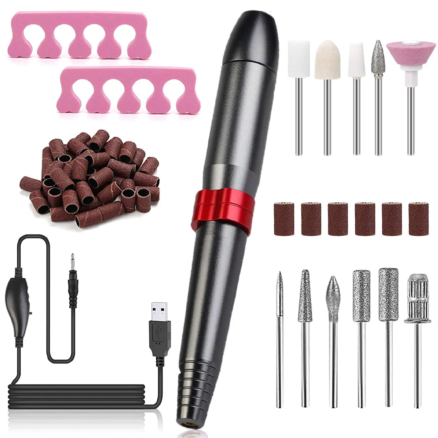 FunPa Electric Nail Drill,Portable Electric Nail Drill thumbnail