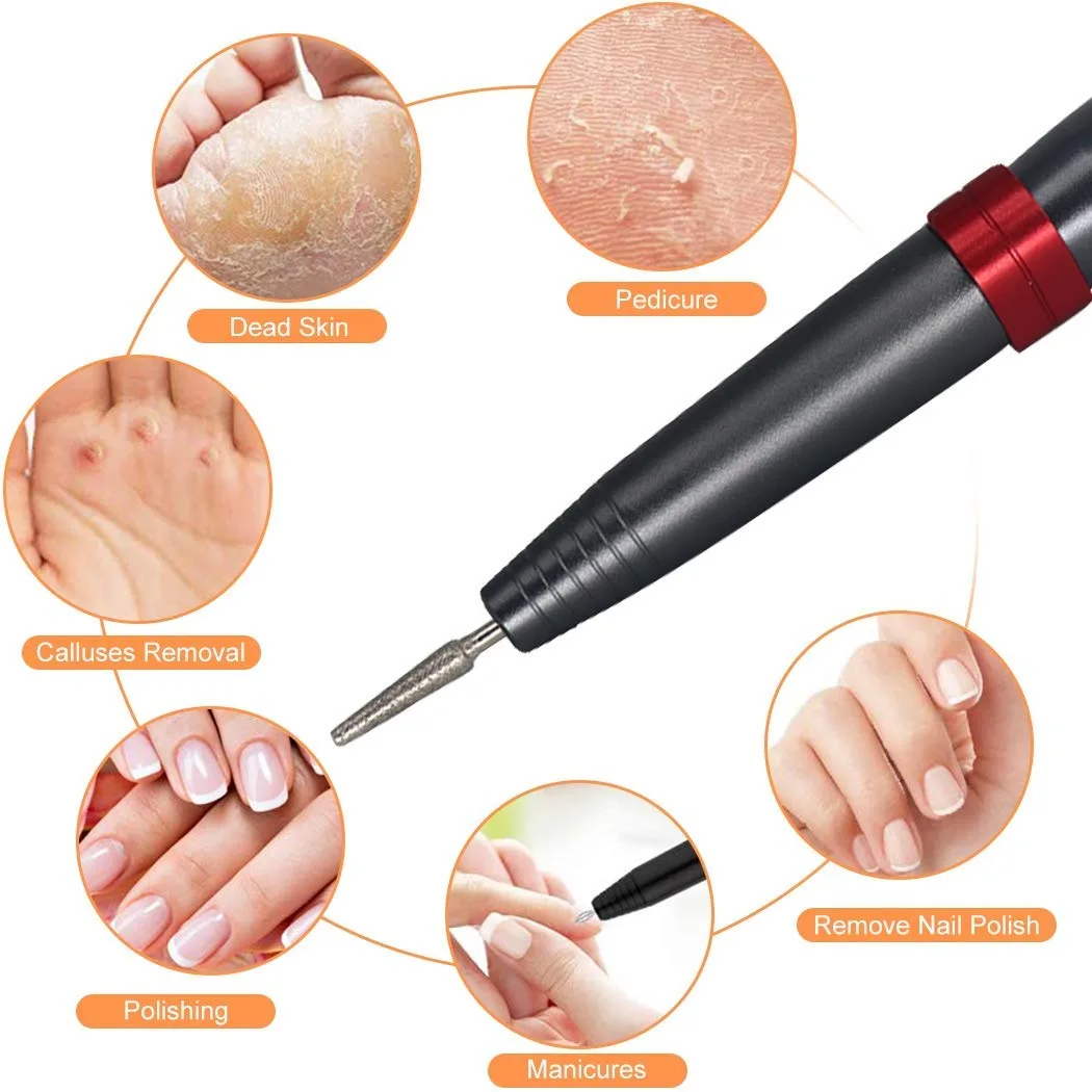 FunPa Electric Nail Drill,Portable Electric Nail Drill image indicator(6)