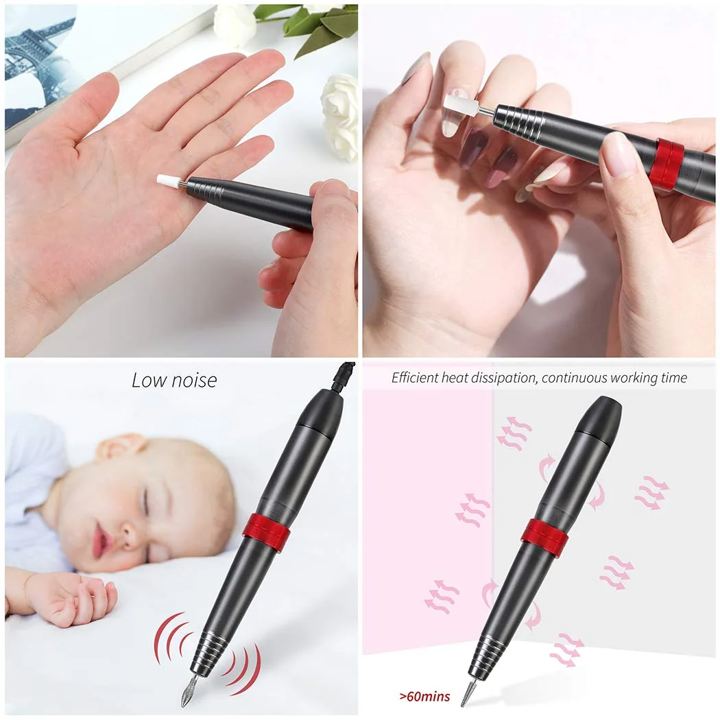 FunPa Electric Nail Drill,Portable Electric Nail Drill image indicator(7)