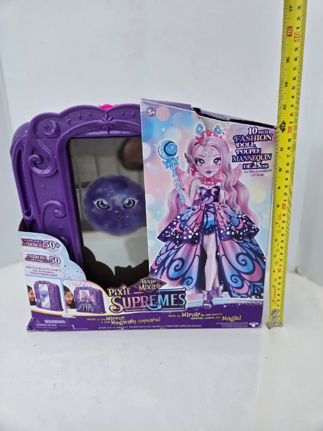 Magic Mixies Luna The Butterfly Pixie Doll. Magic Mirror image indicator(7)