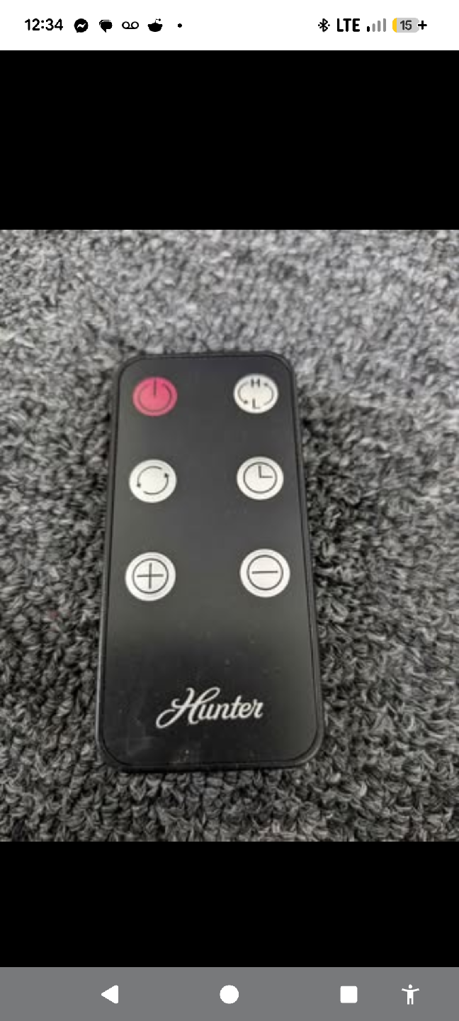 Hunter Tower Heater with Remote - photo 3