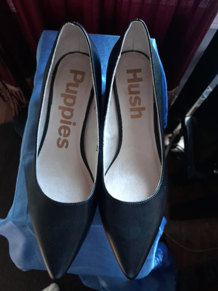 Hush Puppies Sofie Pump, Black, Women's Size 10 image indicator(3)