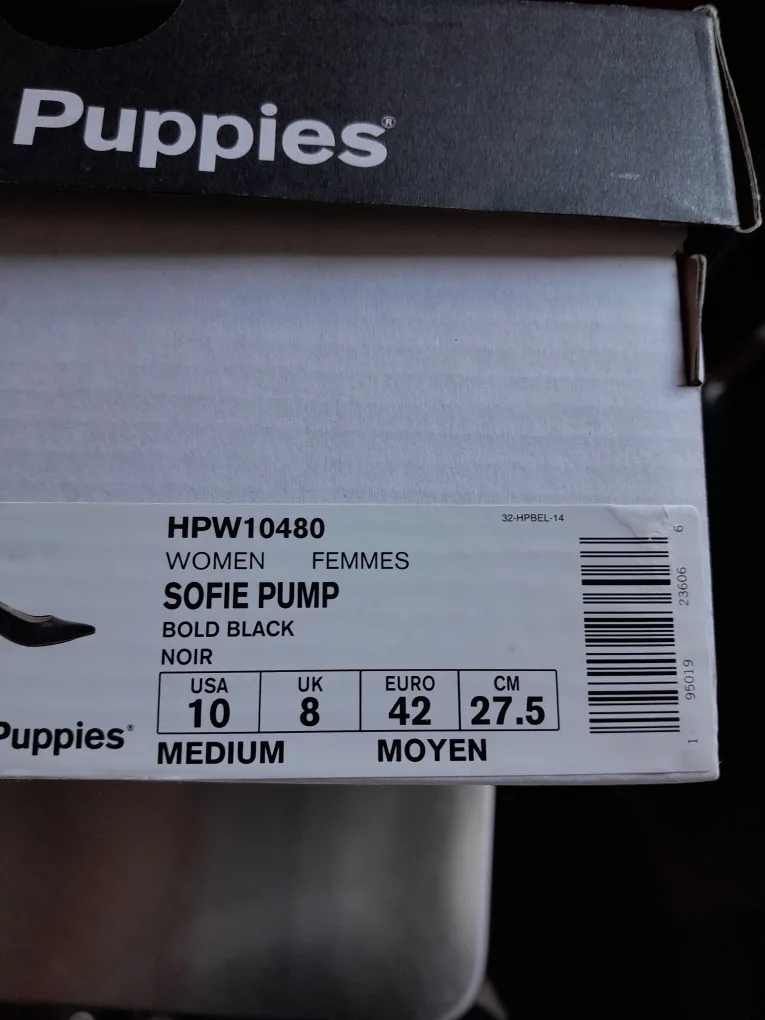 Hush Puppies Sofie Pump, Black, Women's Size 10 image indicator(5)