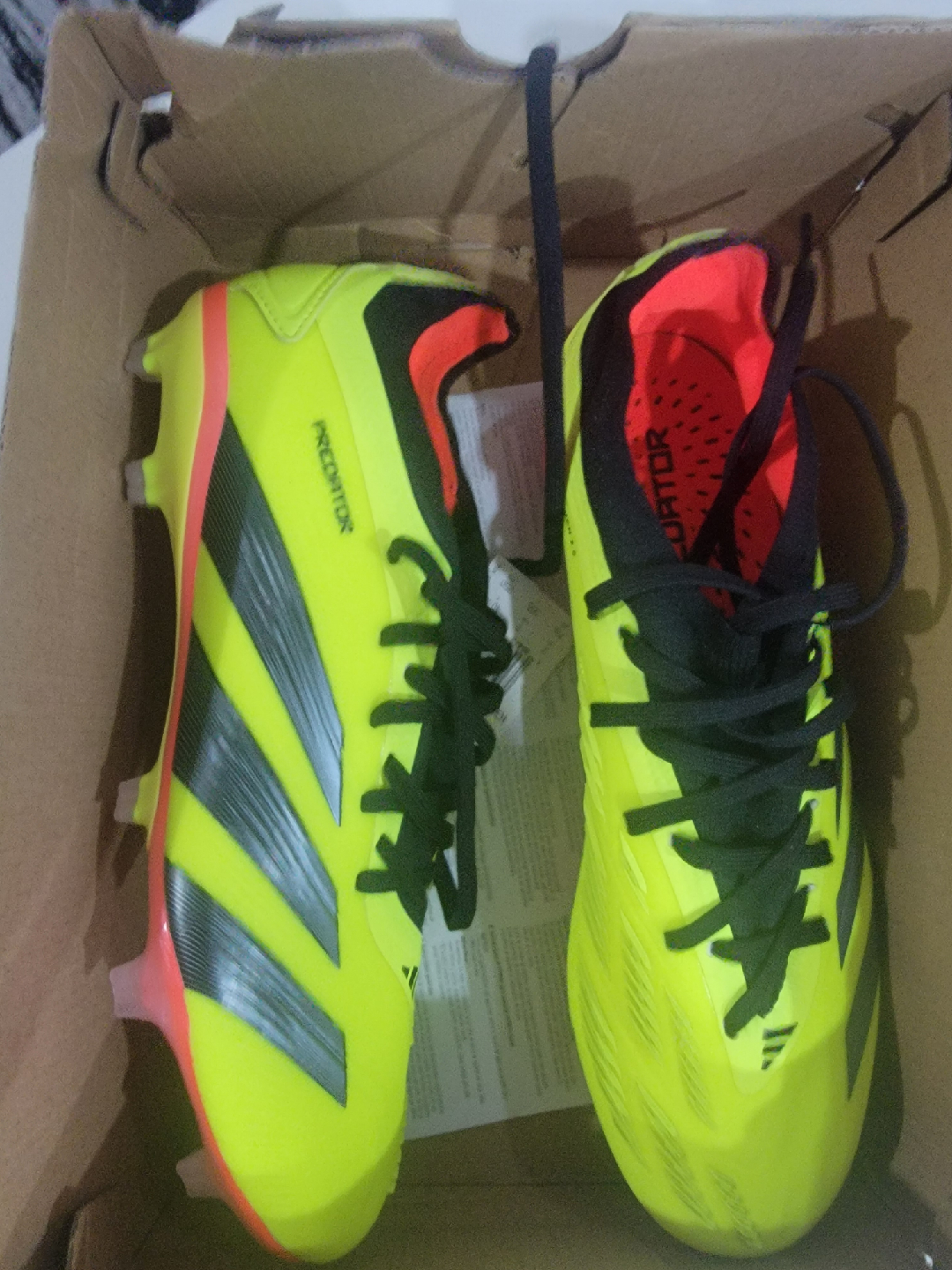 Adidas Predator Pro FG Soccer Cleats - US 7.5