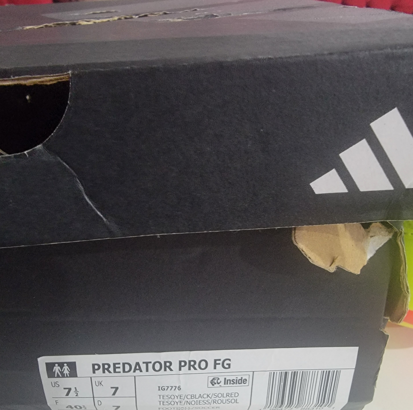 Adidas Predator Pro FG Soccer Cleats - US 7.5 - photo 4