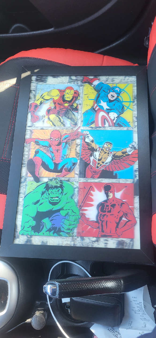 Marvel Comics Framed Wall Art