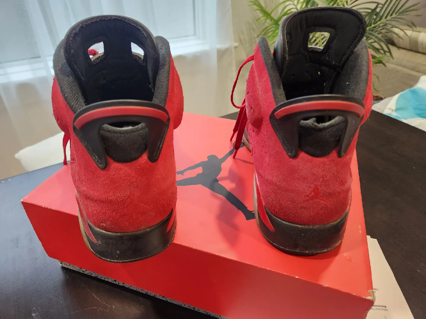 Air Jordan 6 Retro Red Suede image indicator(4)