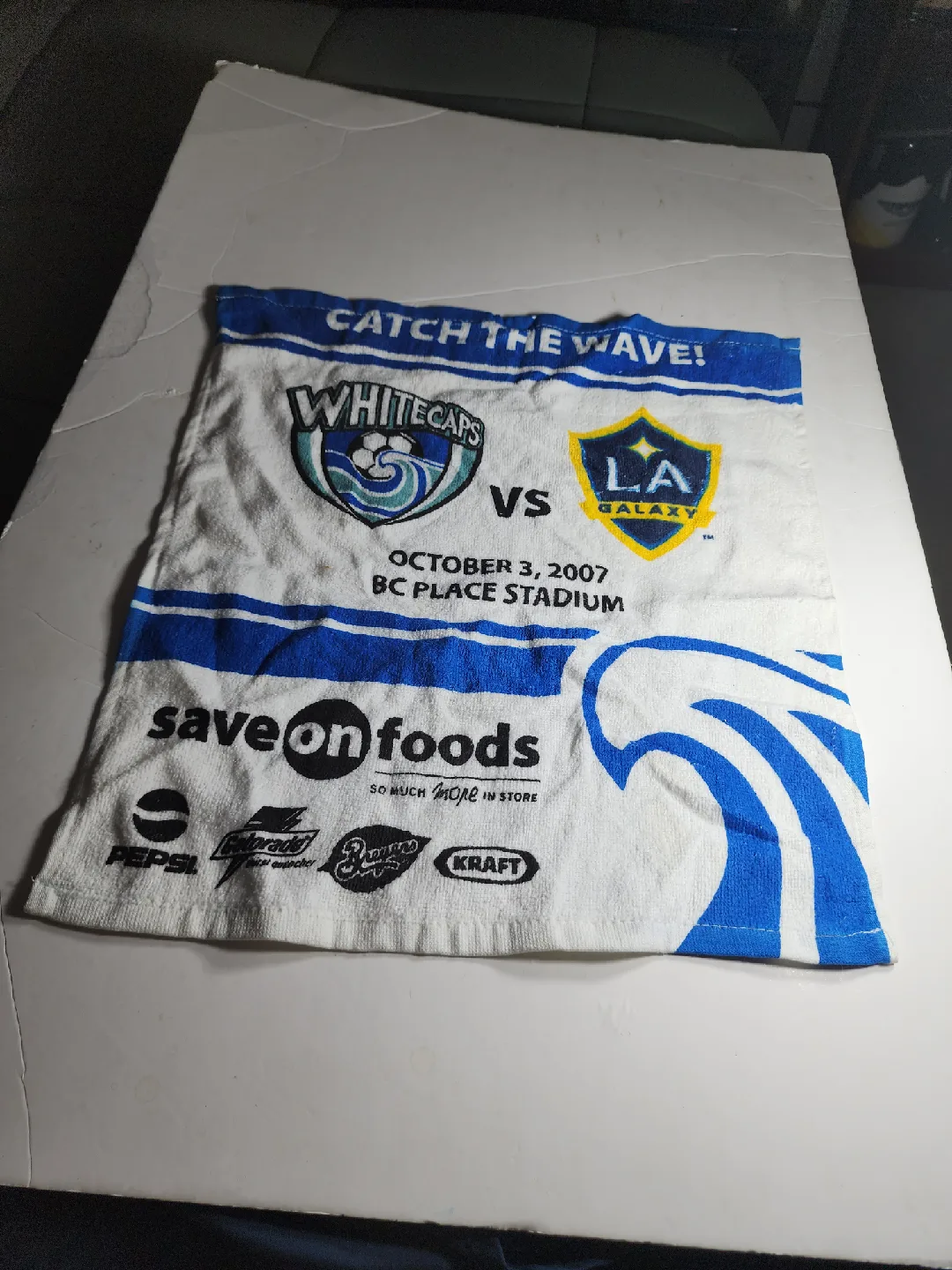 Whitecaps vs LA Galaxy Towel thumbnail