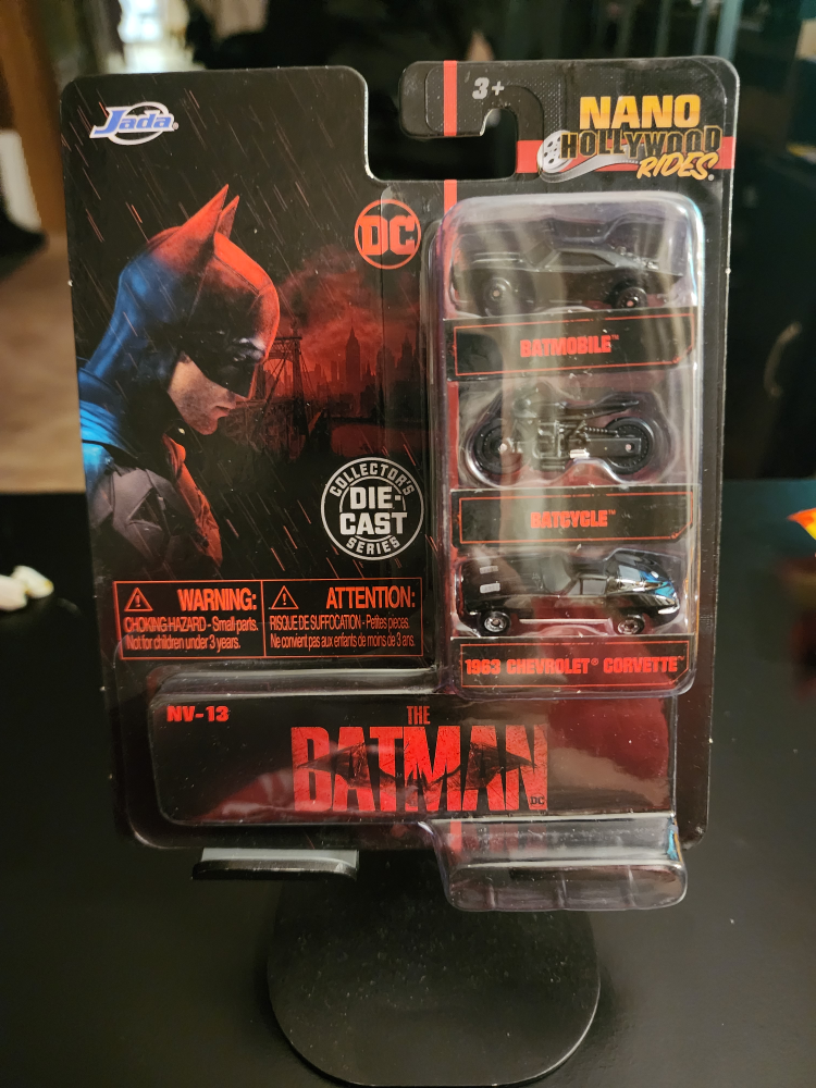 Jada Toys Nano Hollywood Rides The Batman Die-Cast