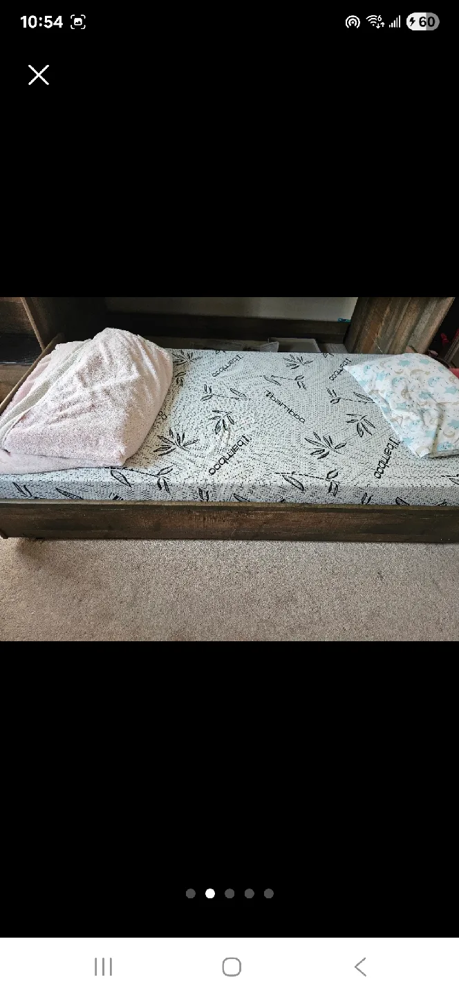 Wooden Bunk Bed with Stairs image indicator(2)