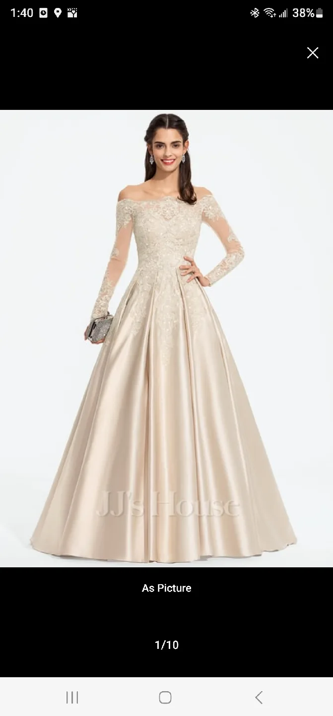 Custom made JJs House ballgown/Prom Dress image indicator(4)