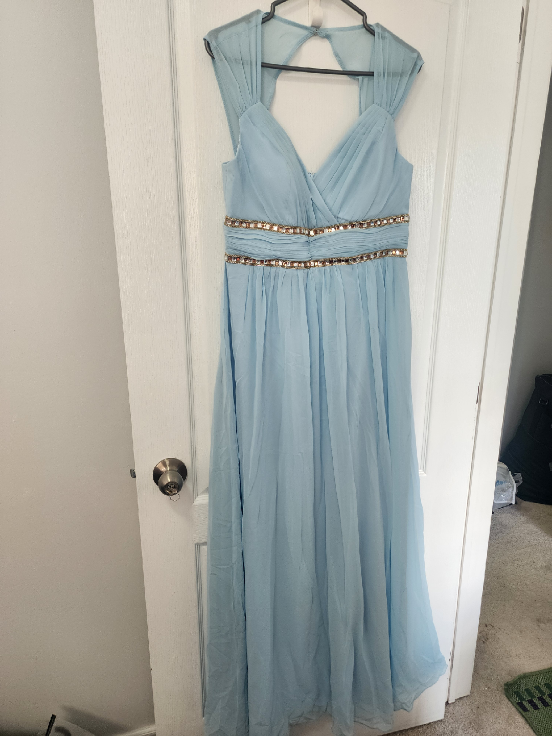 Light Blue Bridesmaid Dress