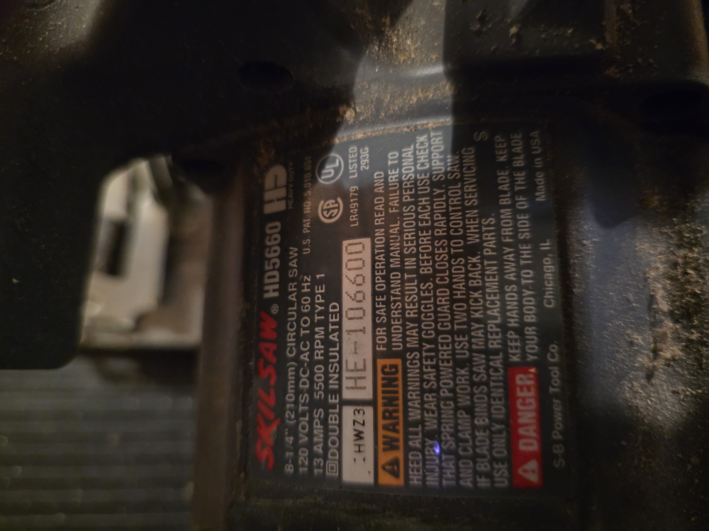 Skilsaw HD5660 Circular Saw - photo 3