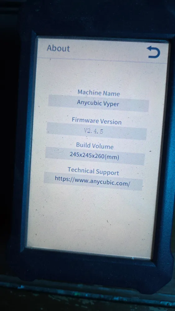 Anycubic Vyper 3D Printer image indicator(2)