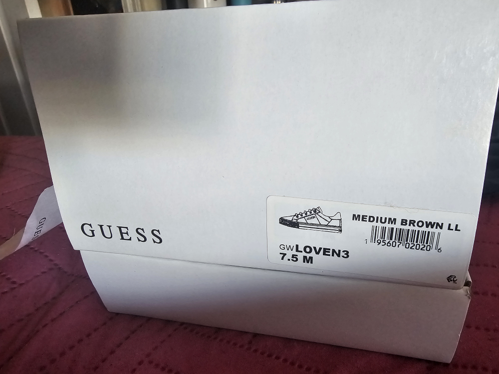 Guess GWLOVEN3 Floral Sneakers - Size 7.5M - photo 2