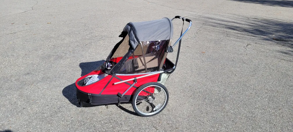 Wike Special Needs Large Bike Trailer 3-in-1 Stroller image indicator(4)