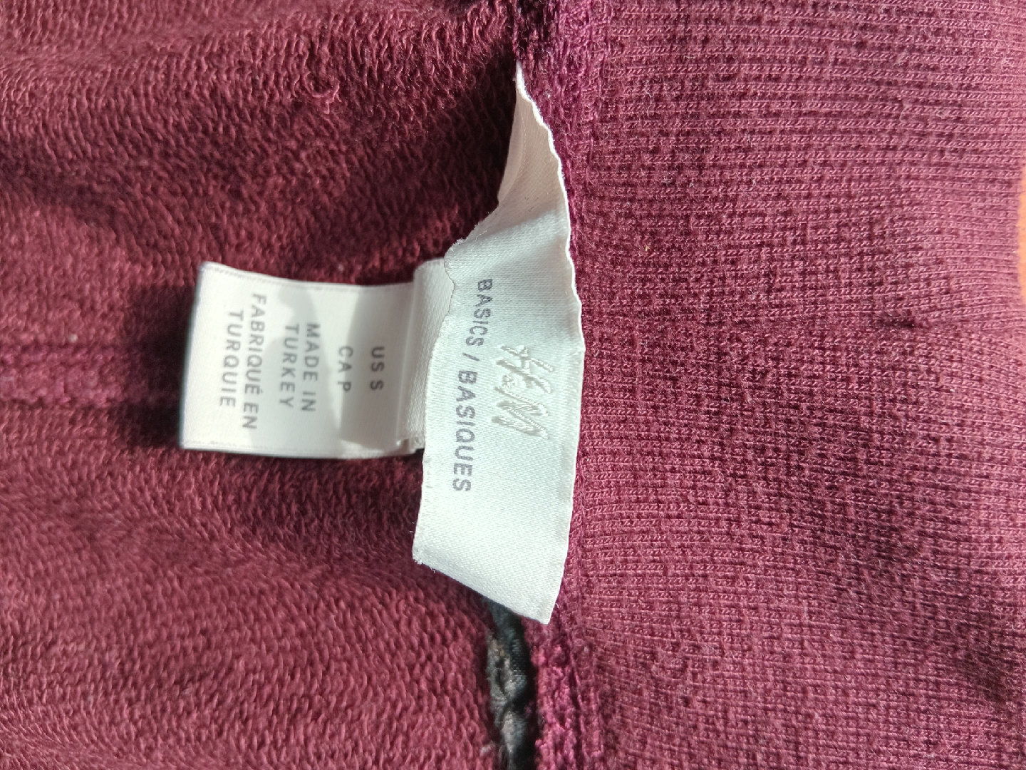 H&M Basics US Size S Shorts - Maroon - photo 2