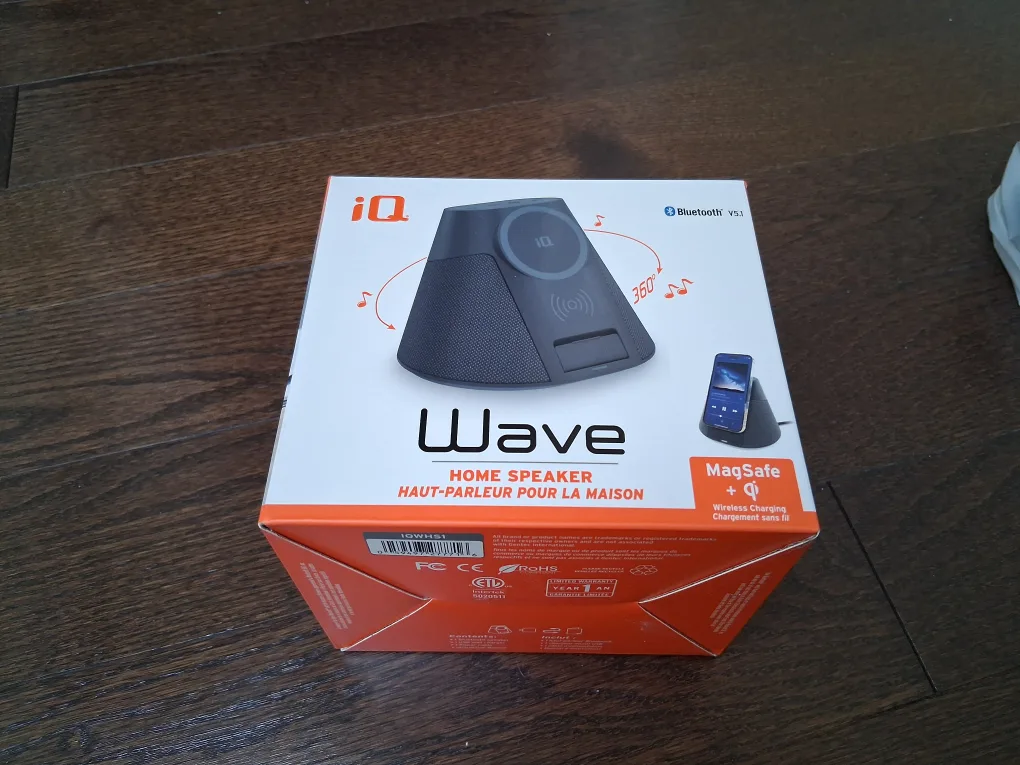 iQ Wave Home Speaker with MagSafe Wireless Charging - NEW image indicator(2)