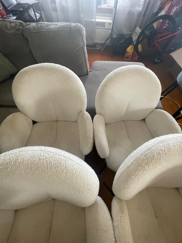 Dining room chairs 6X plus 2 bar stools - photo 2