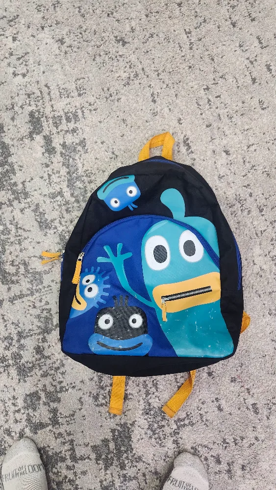 Kids' Backpack with Fun Cartoon Design thumbnail