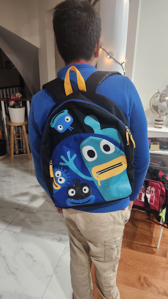 Kids' Backpack with Fun Cartoon Design - photo 3