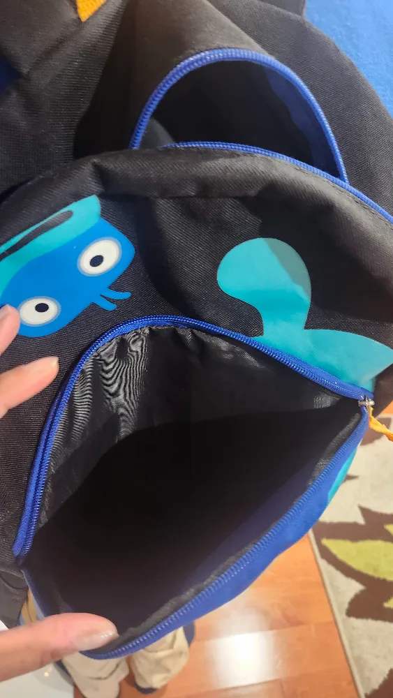 Kids' Backpack with Fun Cartoon Design image indicator(6)