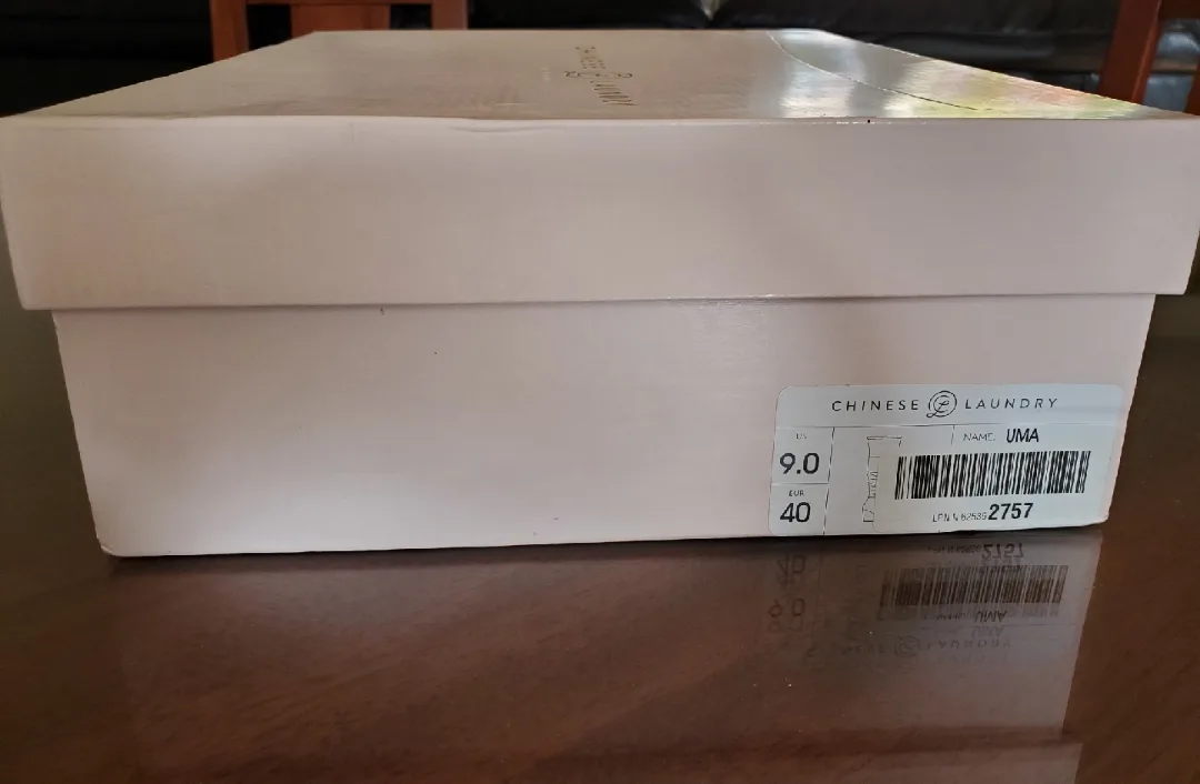 Chinese Laundry Uma Black Over The Knee Wedge Boots - Size 9 image indicator(3)