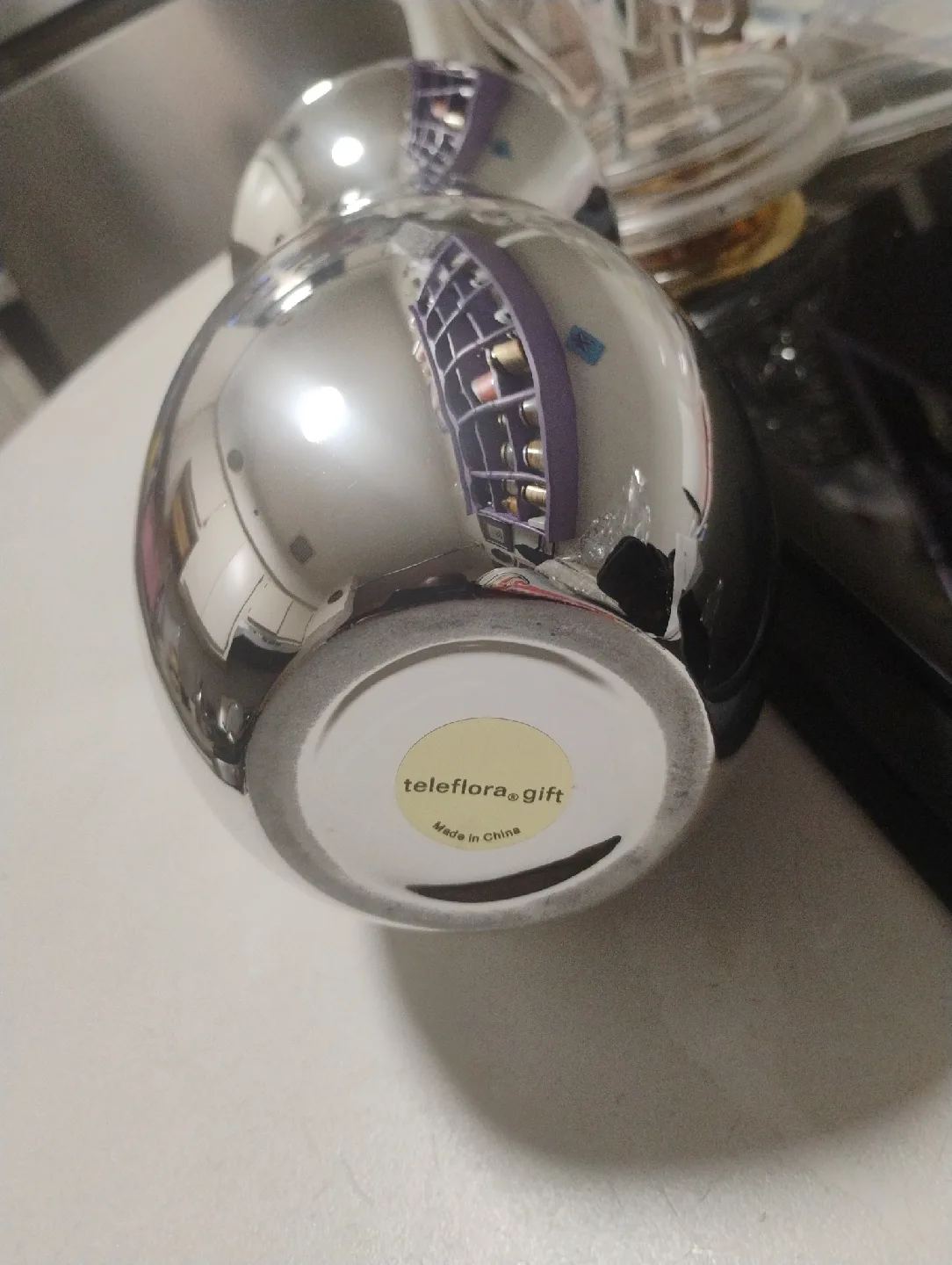 Teleflora Gift Silver Vase image indicator(2)