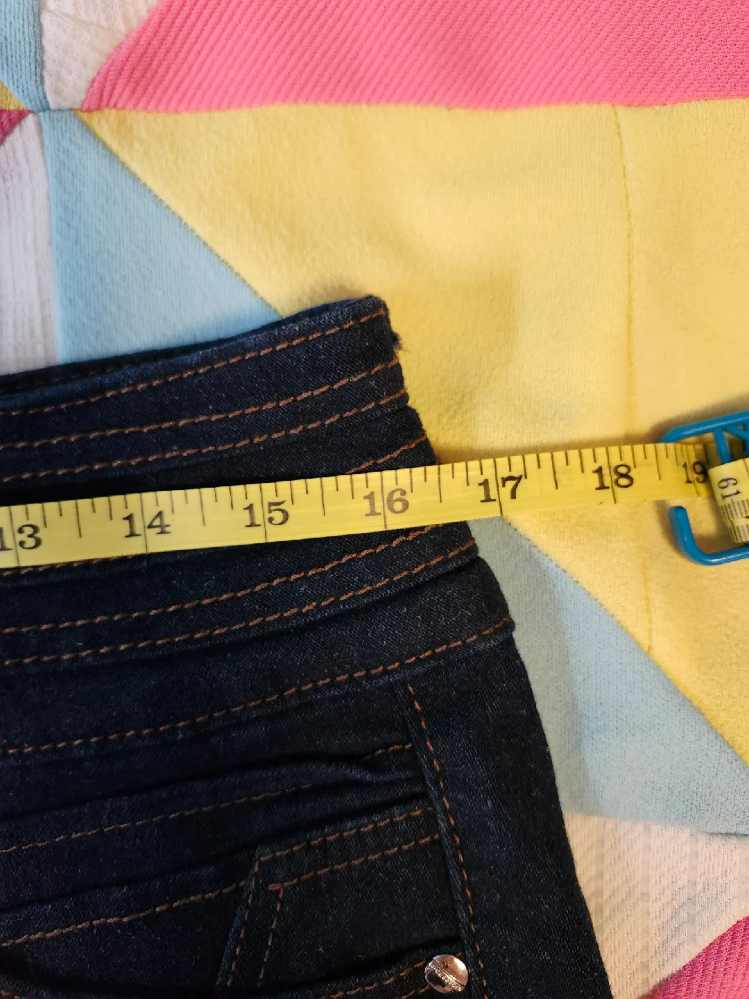 C'ess Toi denim mini shorts image indicator(6)